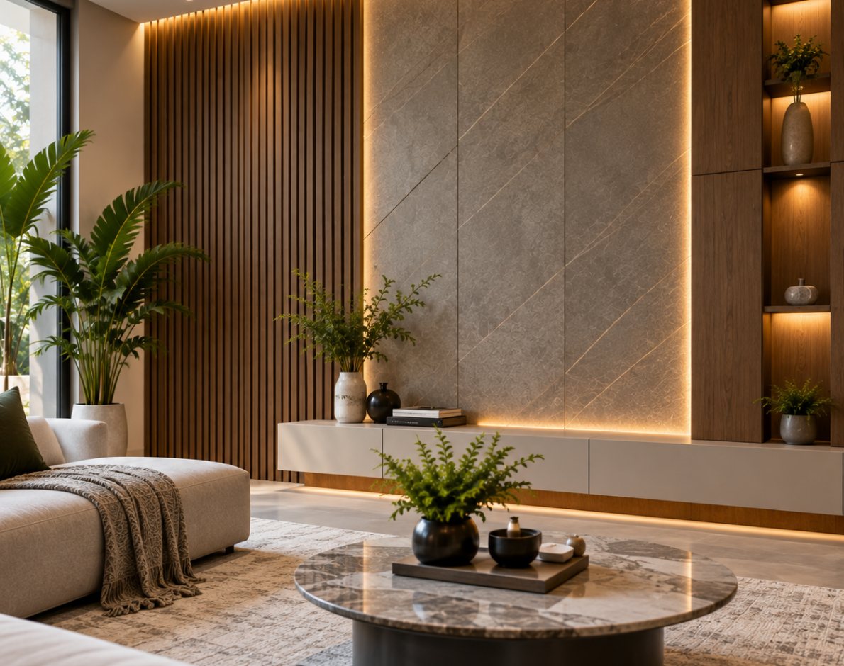 Textured Feature Walls